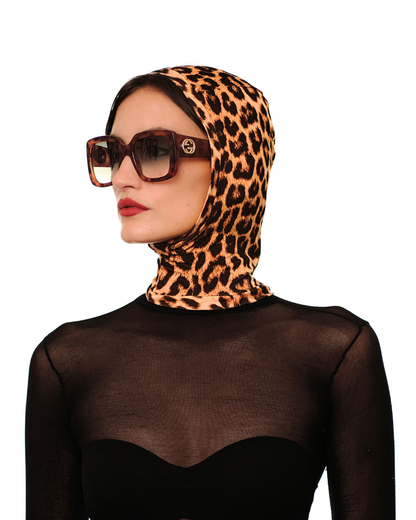 Leopard Print Balaclava