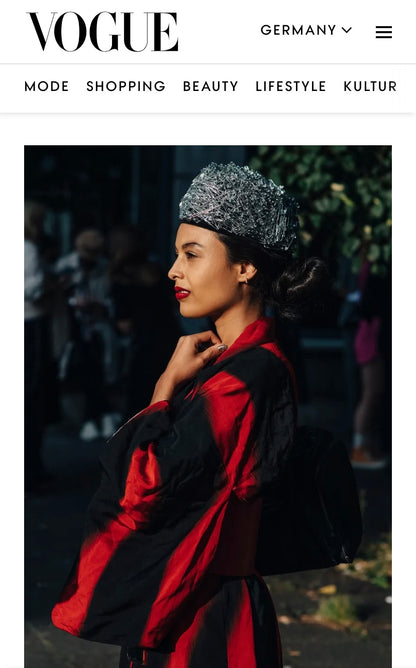 Safety-Pin Pillbox Hat