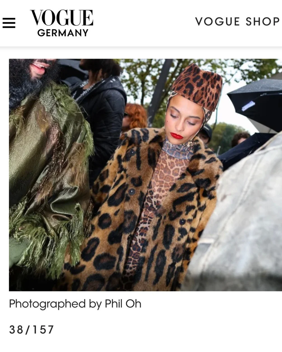 Leopard Print Balaclava